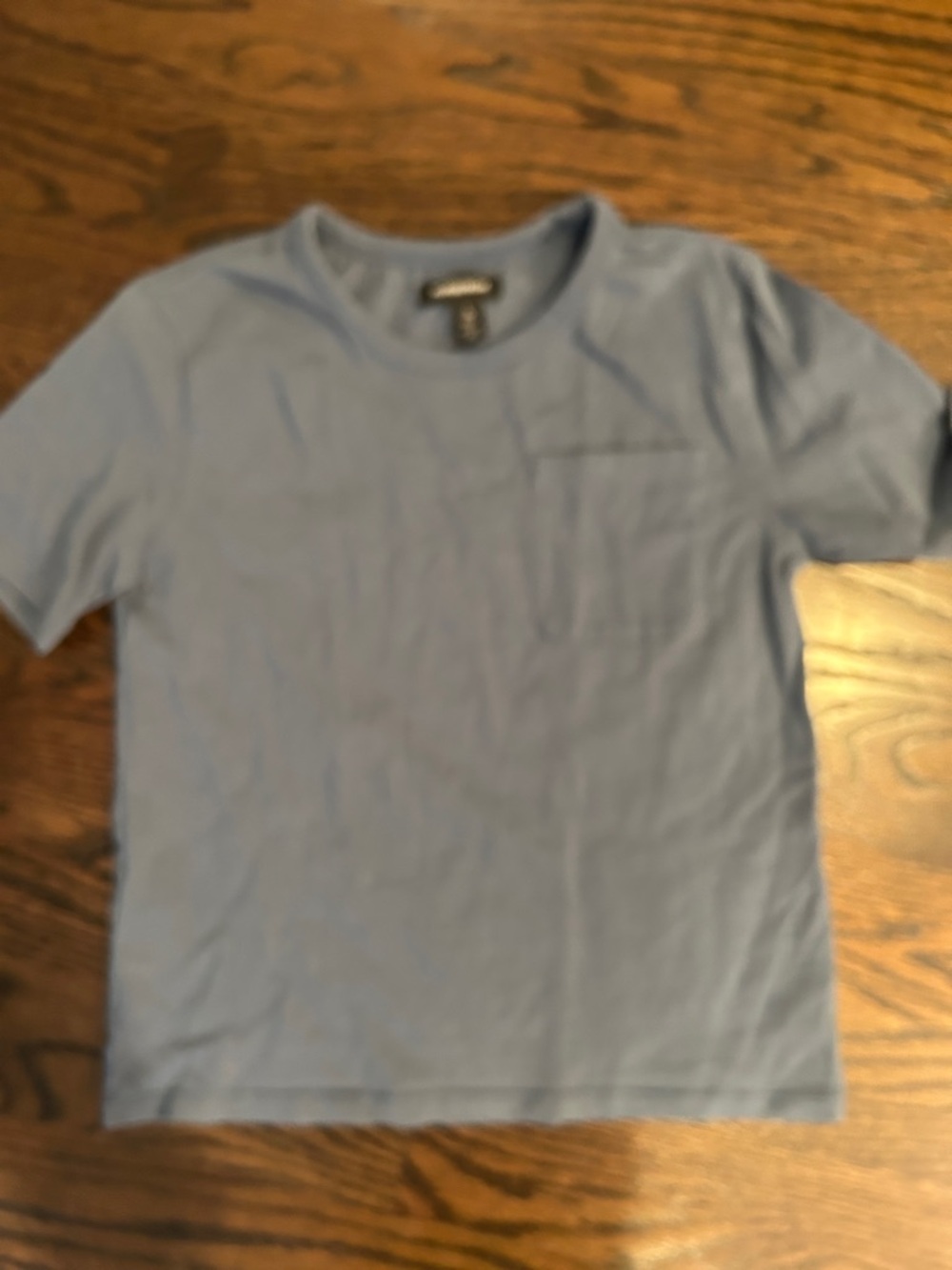Nordstrom Light Blue Short Sleeve Pocket Tee for Kids